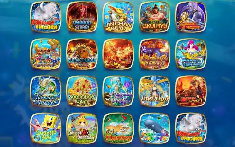 รวมเกมยิงปลาค่าย UFAFISHING 