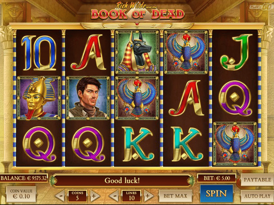 Book of Dead จากค่าย Play'n GO